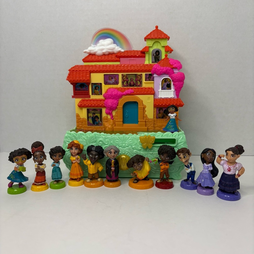 Disney Encanto House Music Jewelry Box Magical Casa Madrigal & Figures Works